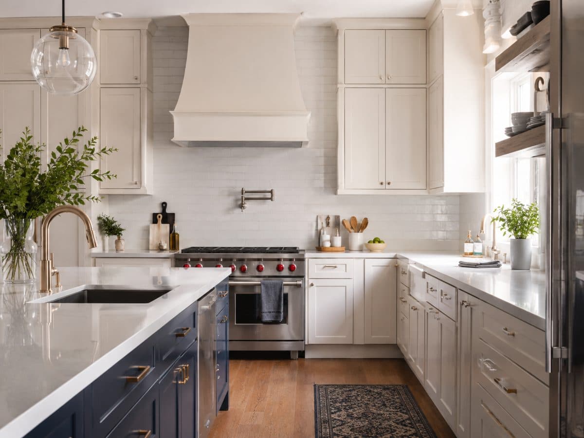 A spotless kitchen brought to standard by a deep clean